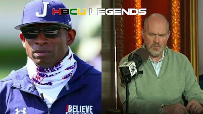 Deion Sanders and Rich Eisen